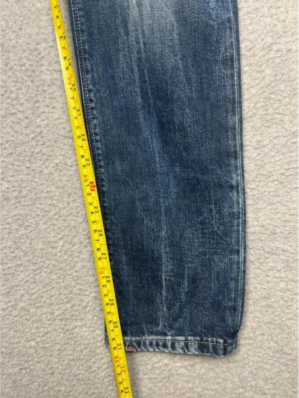 90s Vintage Patrizia Pepe PTZPP 1993 Stone Wash Straight Leg Jeans Mens Size 30